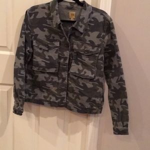 True Craft Camo Canvas Jacket